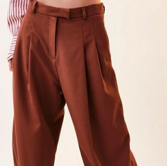 Free People Lyla Wide Leg Trousers - Picture 2 of 4